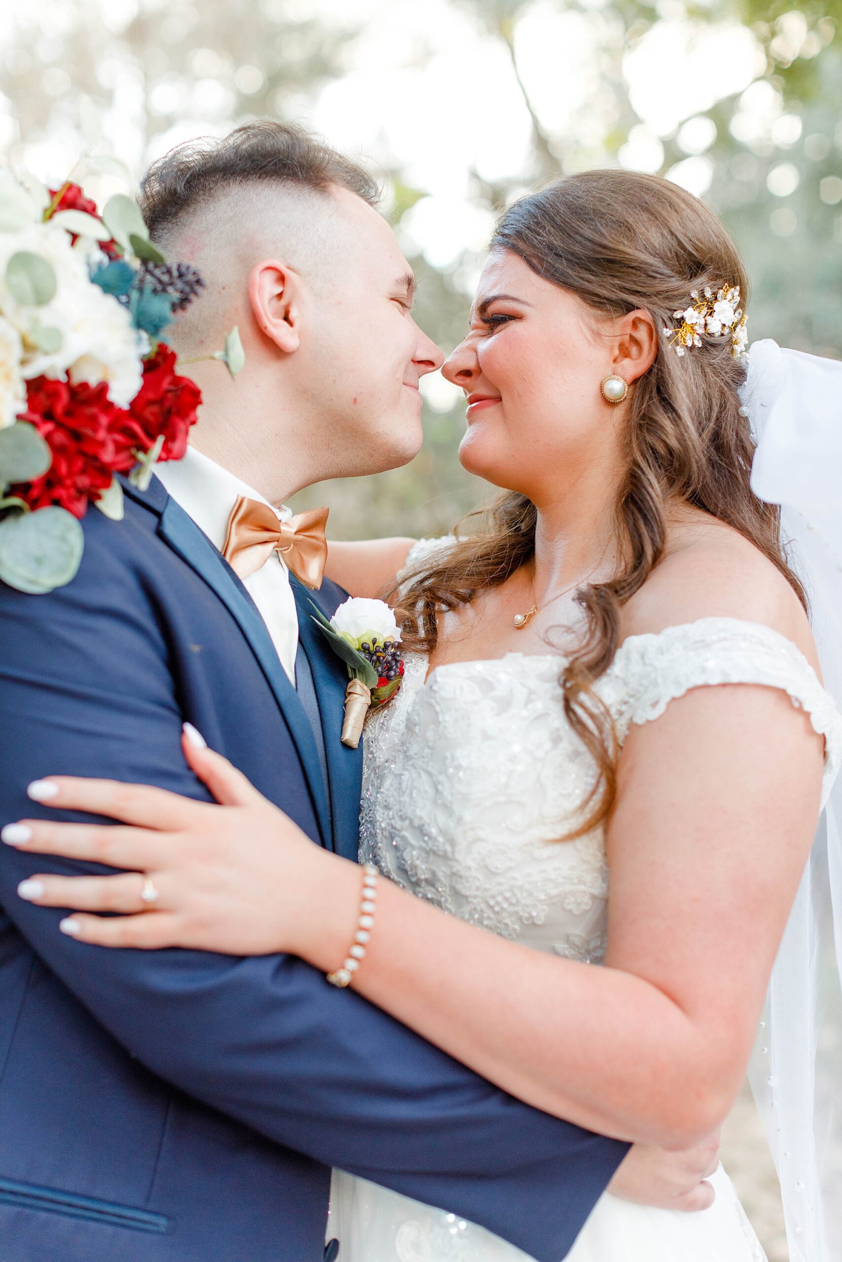 Romantic Wedding portraits from spring wedding in Baton Rouge